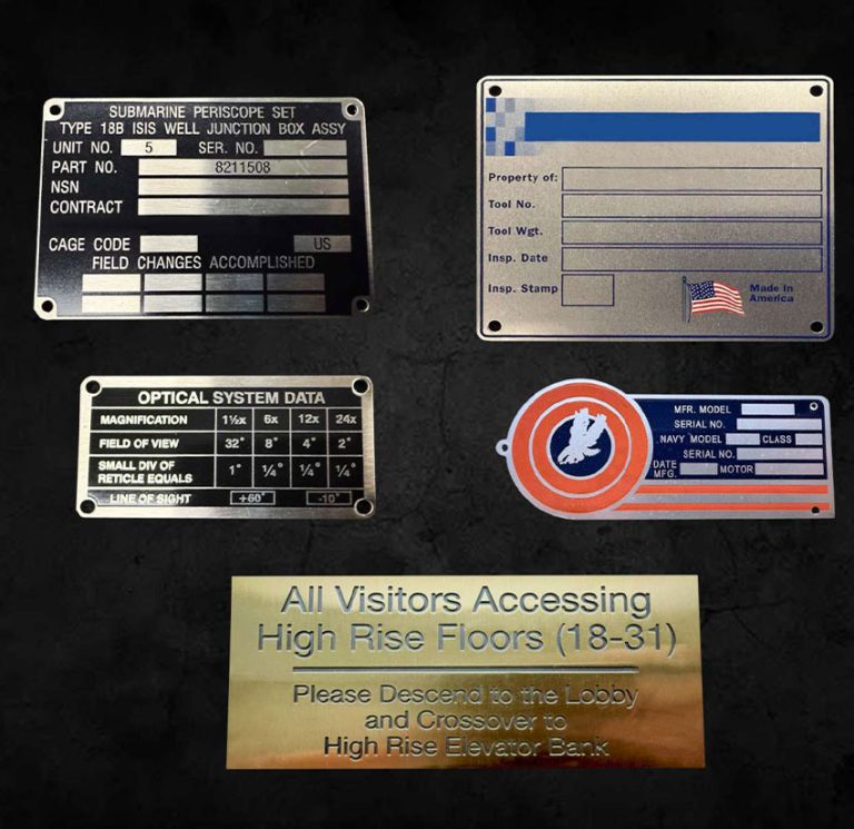 Industrial Name Plates & IDs | ChemTecUSA Products