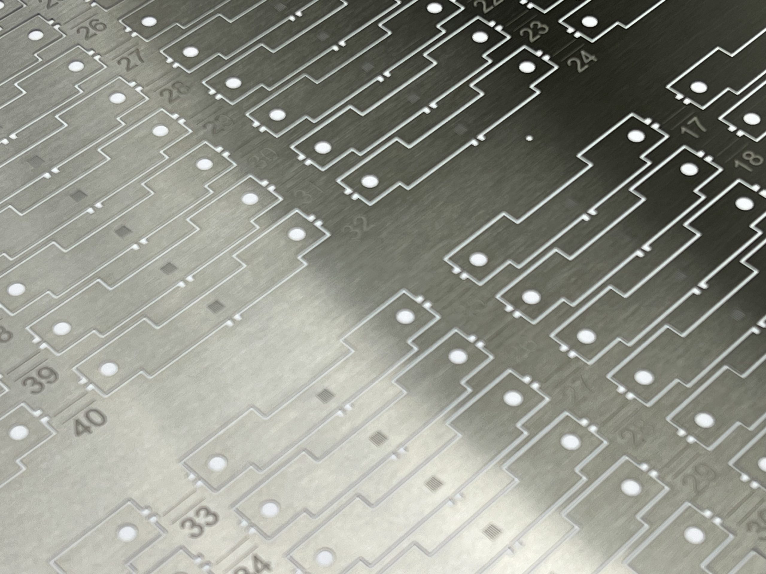 Etched Stainless Steel Part