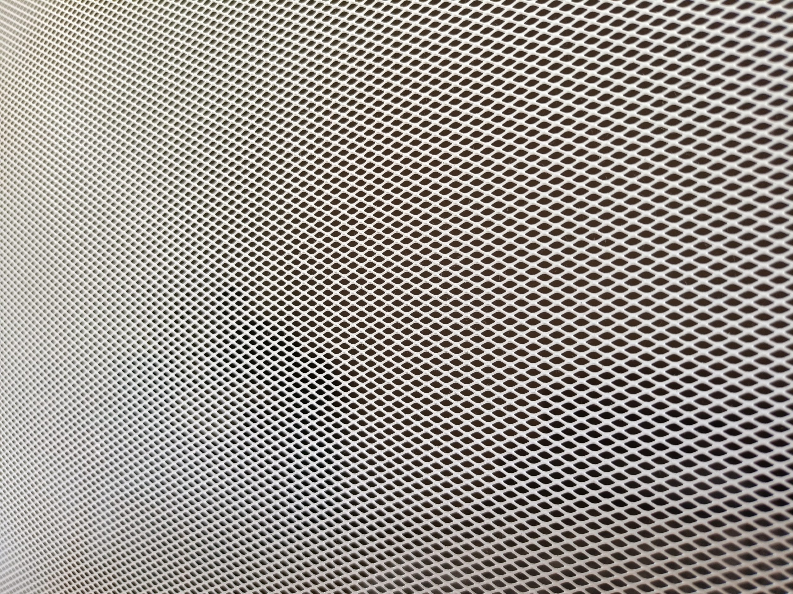 Clusters,Of,Patterns,Of,Holes,Fine,Mesh,Wire,As,An