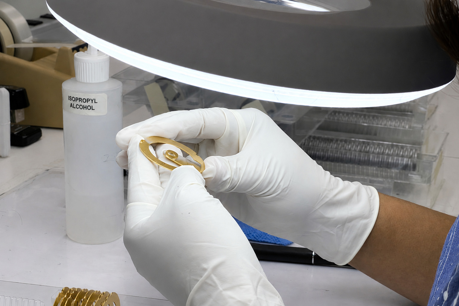 Inspecting Brass Piece-1535x1024